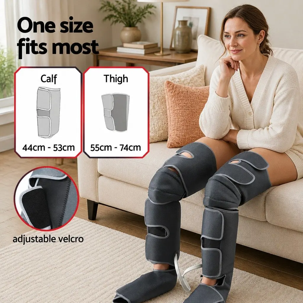 Leg Foot Massager Bundle Air Compression Shiatsu Neck Massager with Heat Portable Use