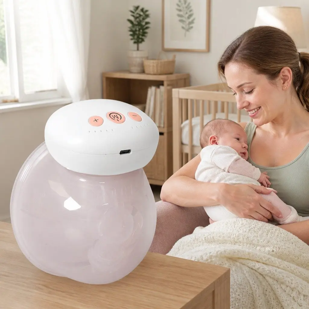 Wearable Breast Pump Portable Electric Hands-Free Wearable Breastfeeding Milk