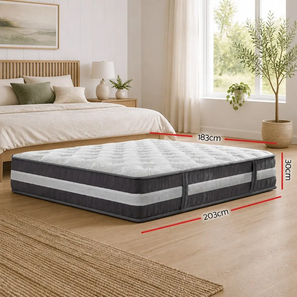 30cm King Size Mattress for Optimal Comfort