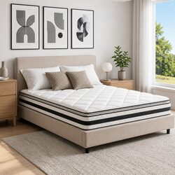 Concise Comfort with Double Mattress Pillow Top