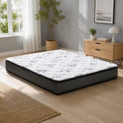 Double Mattress: Soft Pillow Top with Bonnell Springs