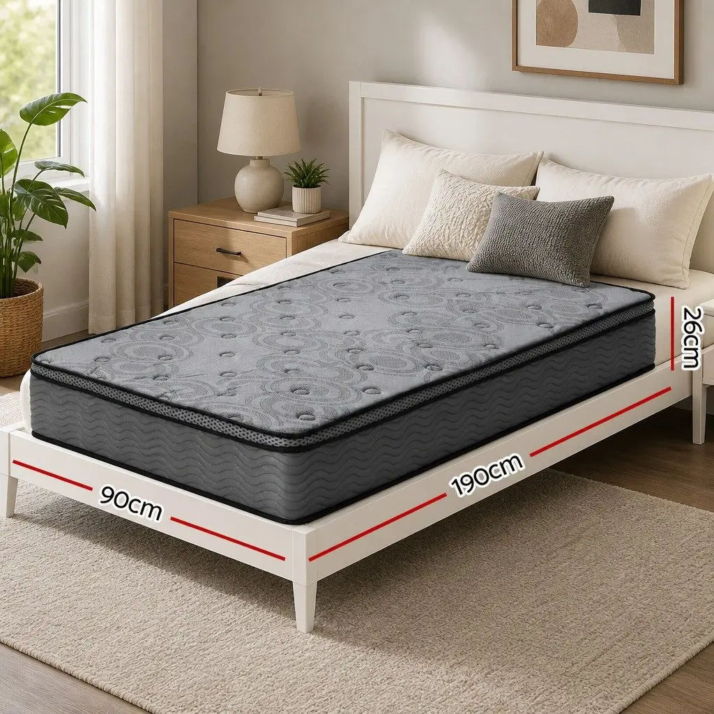 26cm Thick Single Mattress