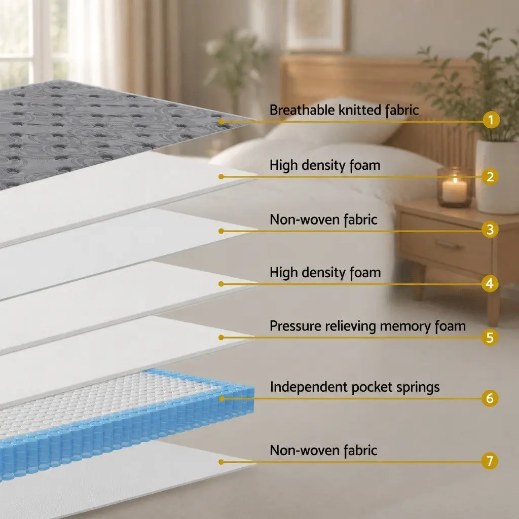 26cm Thick Single Mattress