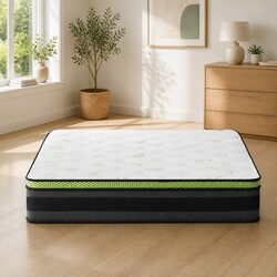 Rest Easy with Our Grey Double Mattress with Gel Foam