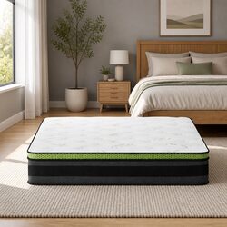 30cm Queen Mattress with Cool Gel Foam and Pocket Springs
