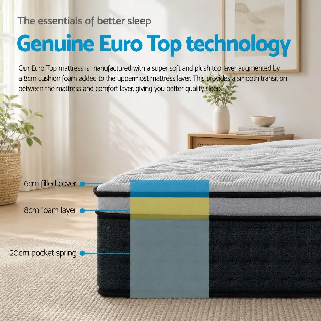 34cm Queen Mattress