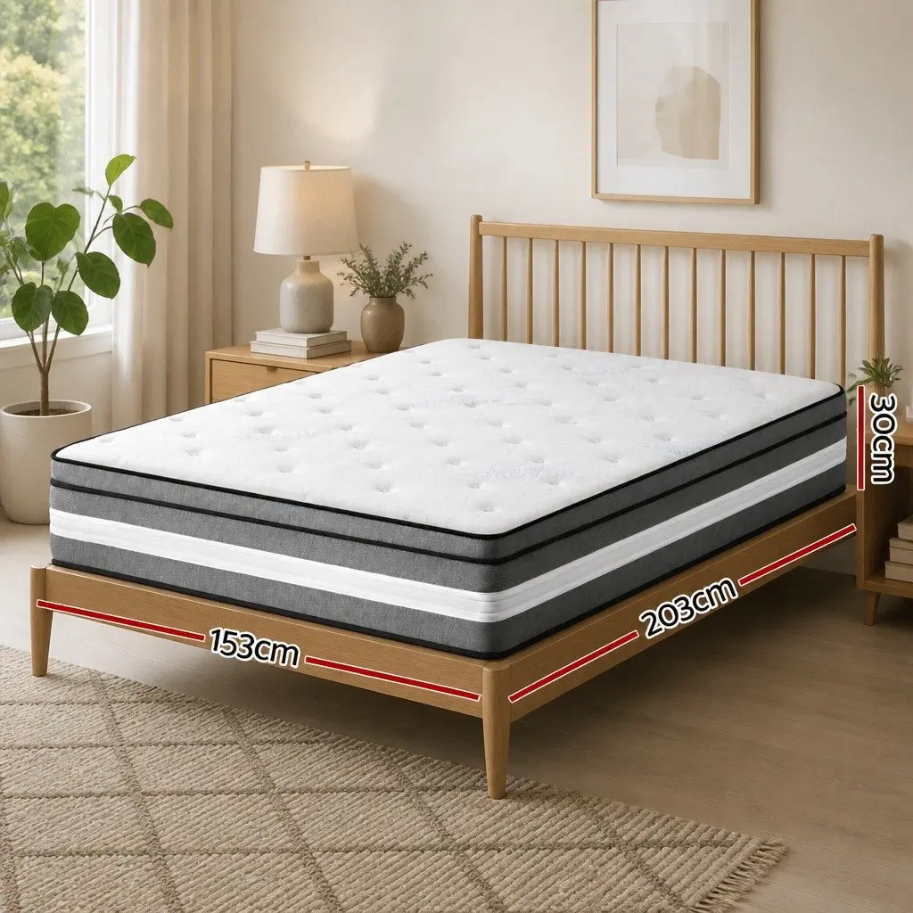 30cm Queen Mattress with Pocket Spring System
