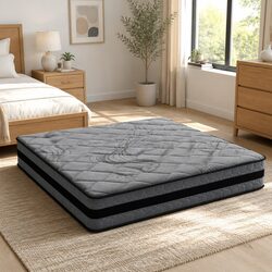 Compact King Size Mattress with 22cm Thickness