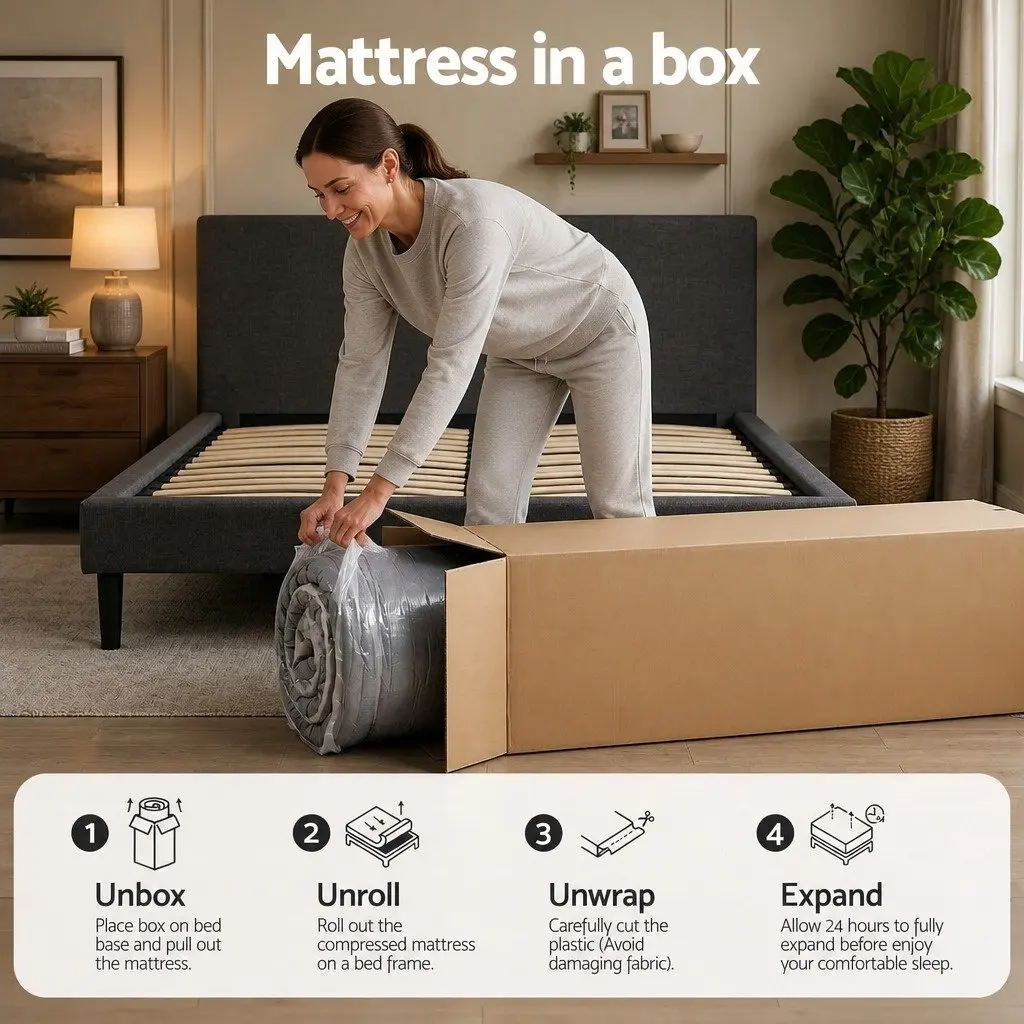 34cm Hybrid Mattress