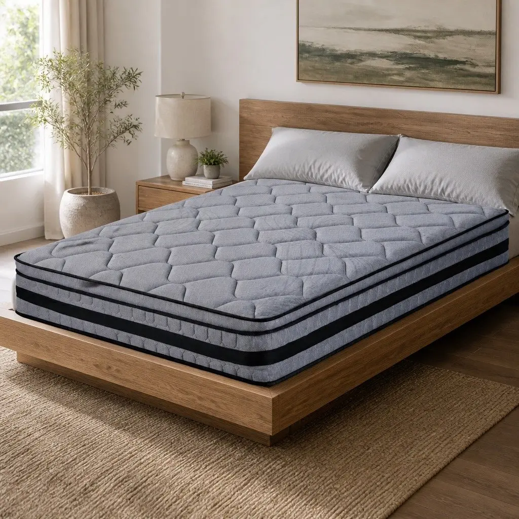 34cm King Size Hybrid Mattress with Firm Support