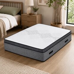 Compact 37cm Double Mattress with Versatile Comfort