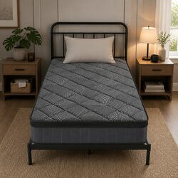 Comfortable 25cm Single Mattress with Pocket Springs
