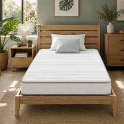 King Single Mattress: Egg-Crate Foam and Pocket Springs Combined
