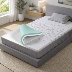 Compact Single Mattress with Reversible Foam Layers