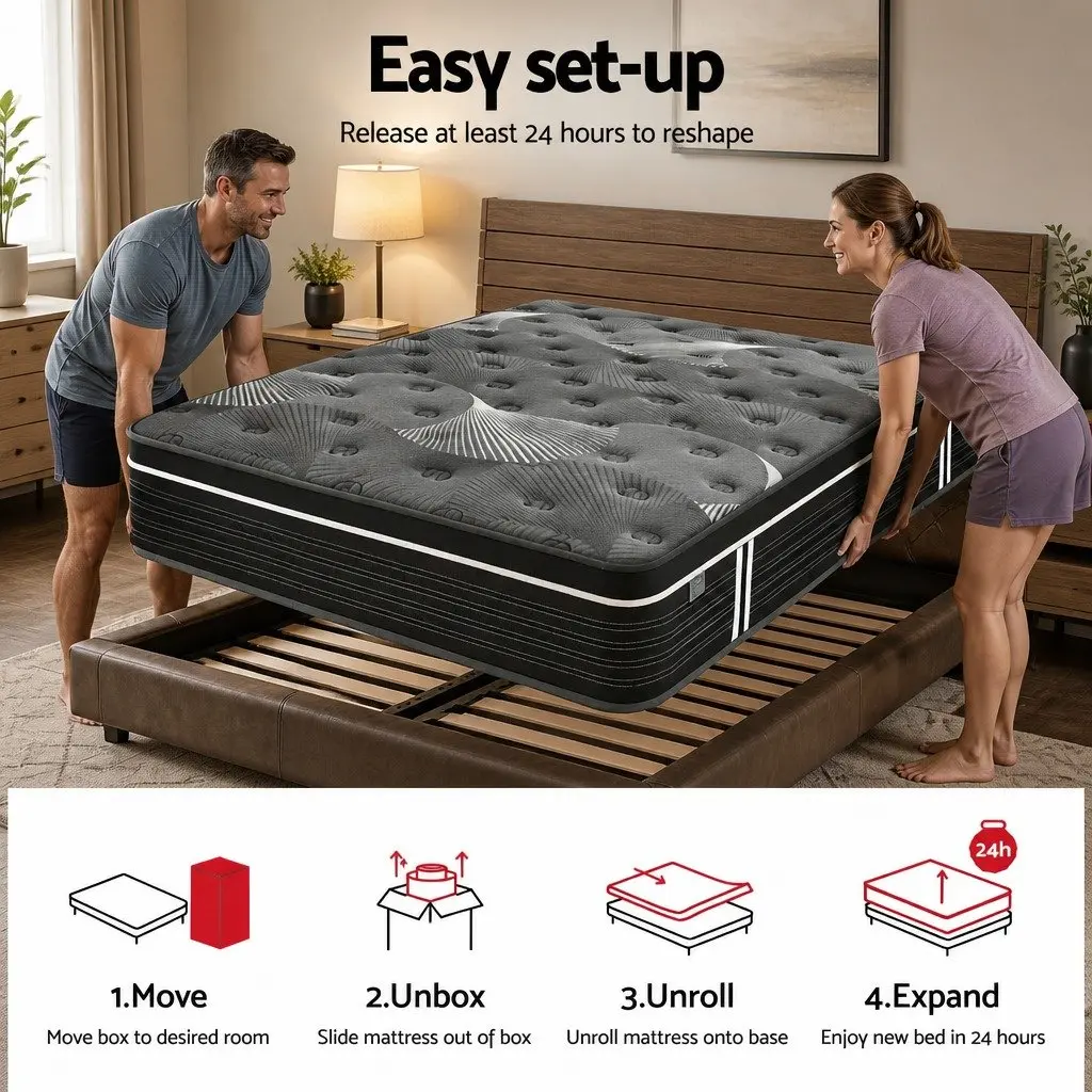 35cm Double Mattress with Graphene Foam Layer