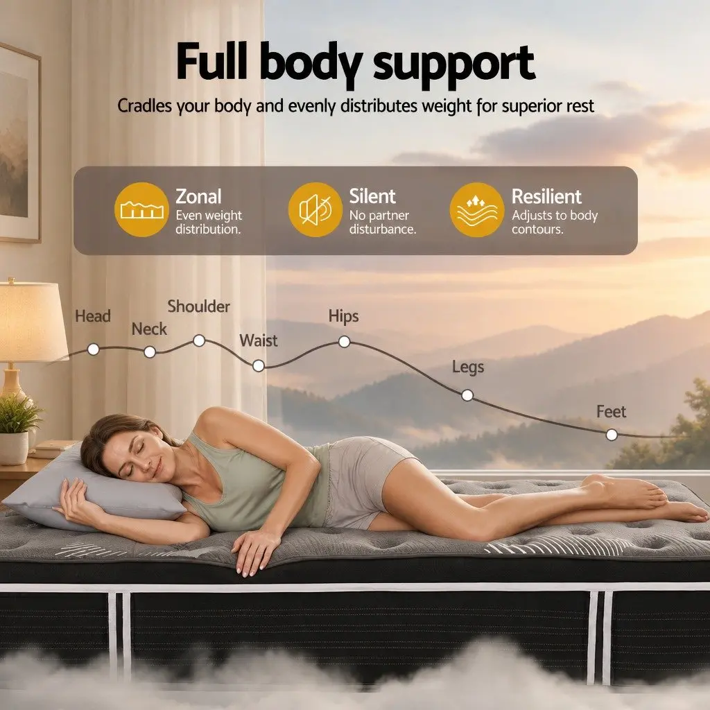 35cm Double Mattress with Graphene Foam Layer
