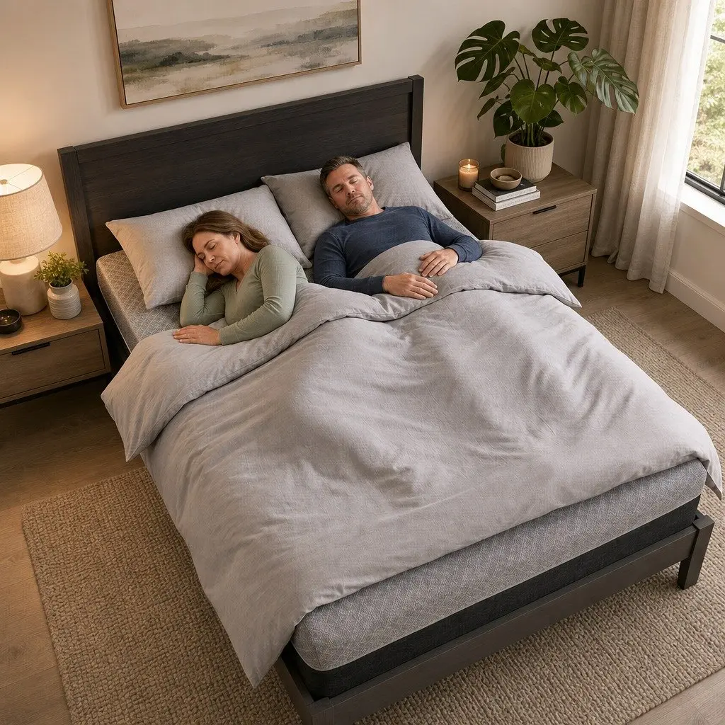 King Size Mattress Dark Grey 26cm Firm Pocket Spring Dual Edge Support