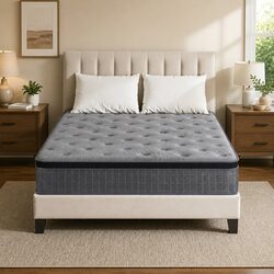 Compact and Supportive Double Mattress for Restful Nights