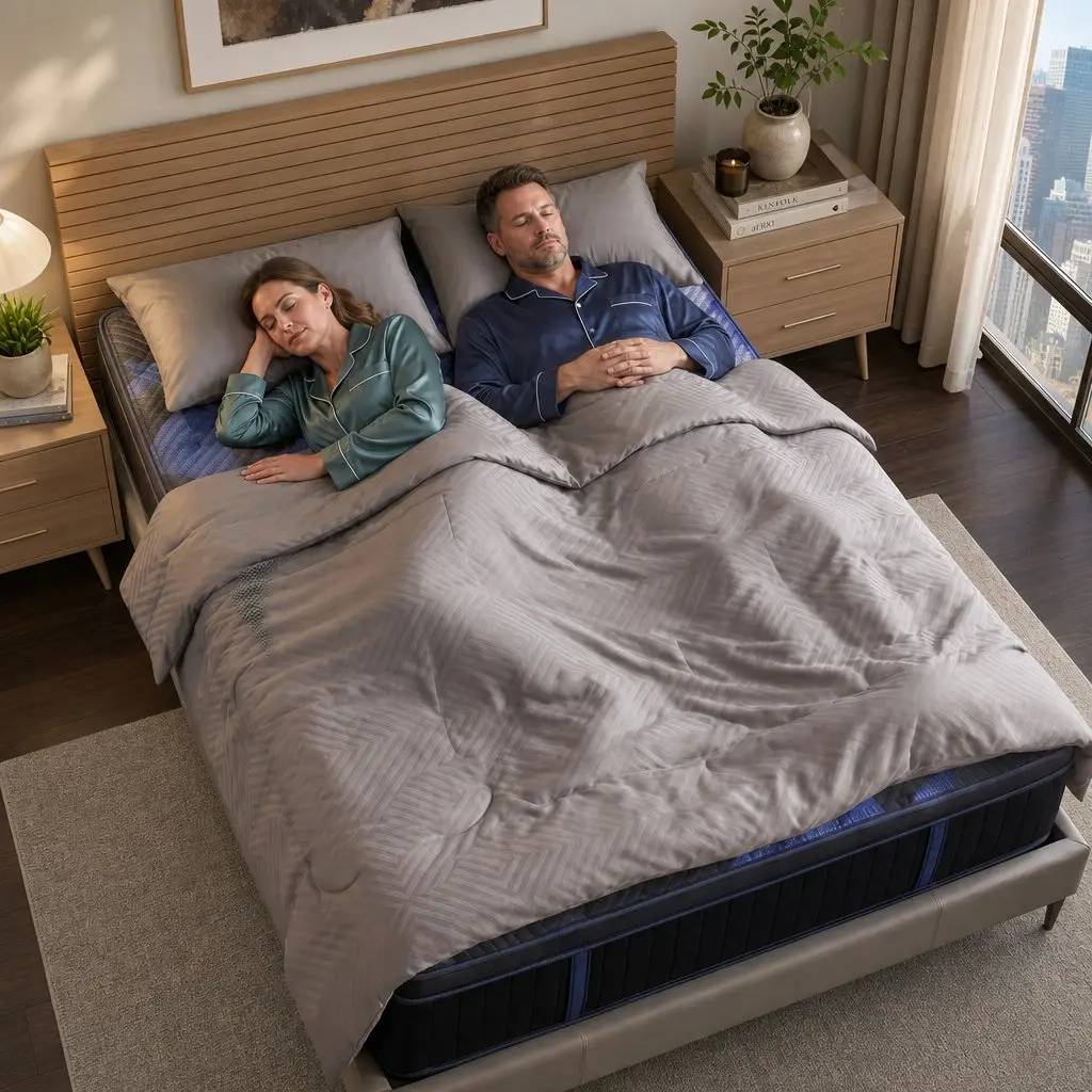 Queen Hybrid Mattress 34cm Cooling Gel Memory Foam Pocket Spring Support Medium
