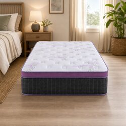 Compact King Single Mattress with Euro Top for Quality Sleep