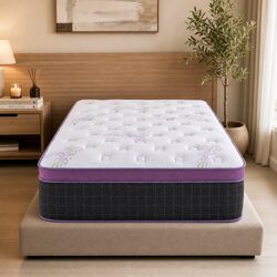 Compact King Single Mattress with Euro Top for Quality Sleep