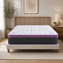 Compact and Quality King Size Mattress with Euro Top Design