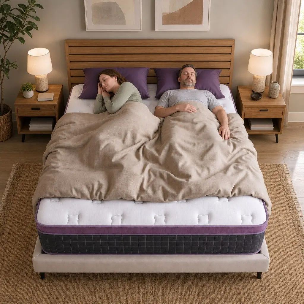 King Size Mattress Euro Top Firm Pocket Spring Edge Support 35cm Thick