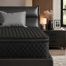 34cm Euro Top Single Mattress with Pocket Springs—Durable and Cozy