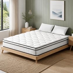 Efficient 22cm Double Mattress with Balanced Support