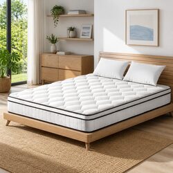 22cm Medium Firm Queen Mattress - Quick and Easy