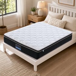 Confident Choice: 35cm King Size Mattress with Top Features