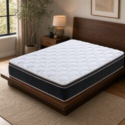 Confident Choice: 35cm King Size Mattress with Top Features