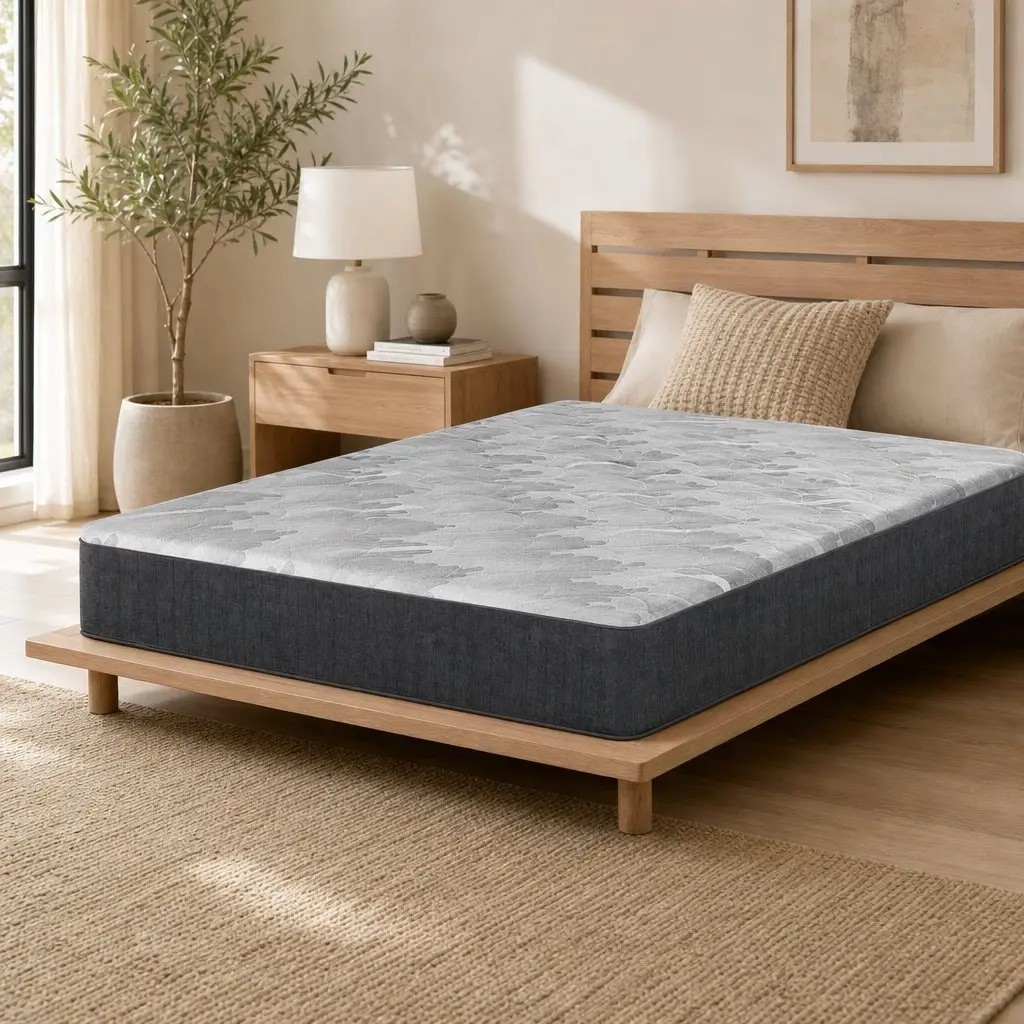 Double Mattress with 5-Zone Support for Peaceful Sleep