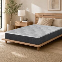 Comfortable Double Mattress with 5-Zone Support for Peaceful Sleep