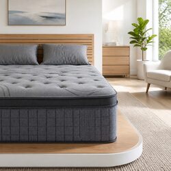 Quality Double Mattress with 7-Zone Spring Support