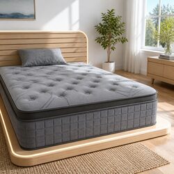 Single Mattress 33cm 7-Zone Pocket Spring 8.0 Extra Firm Dual-Row Edge Support