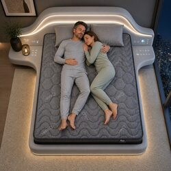 Concise Comfort: Double Pocket Spring Mattress 25cm