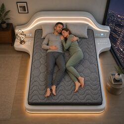 Compact and Confident 25cm Queen Mattress Solution