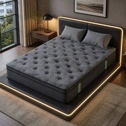 Concise 34cm King Mattress with Superior Support