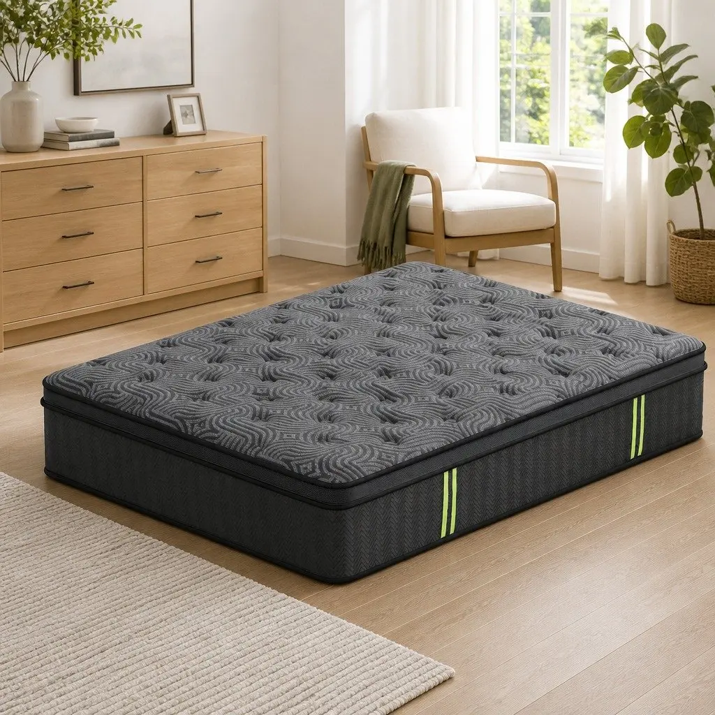 34cm Thick Queen Mattress with Ergonomic Support