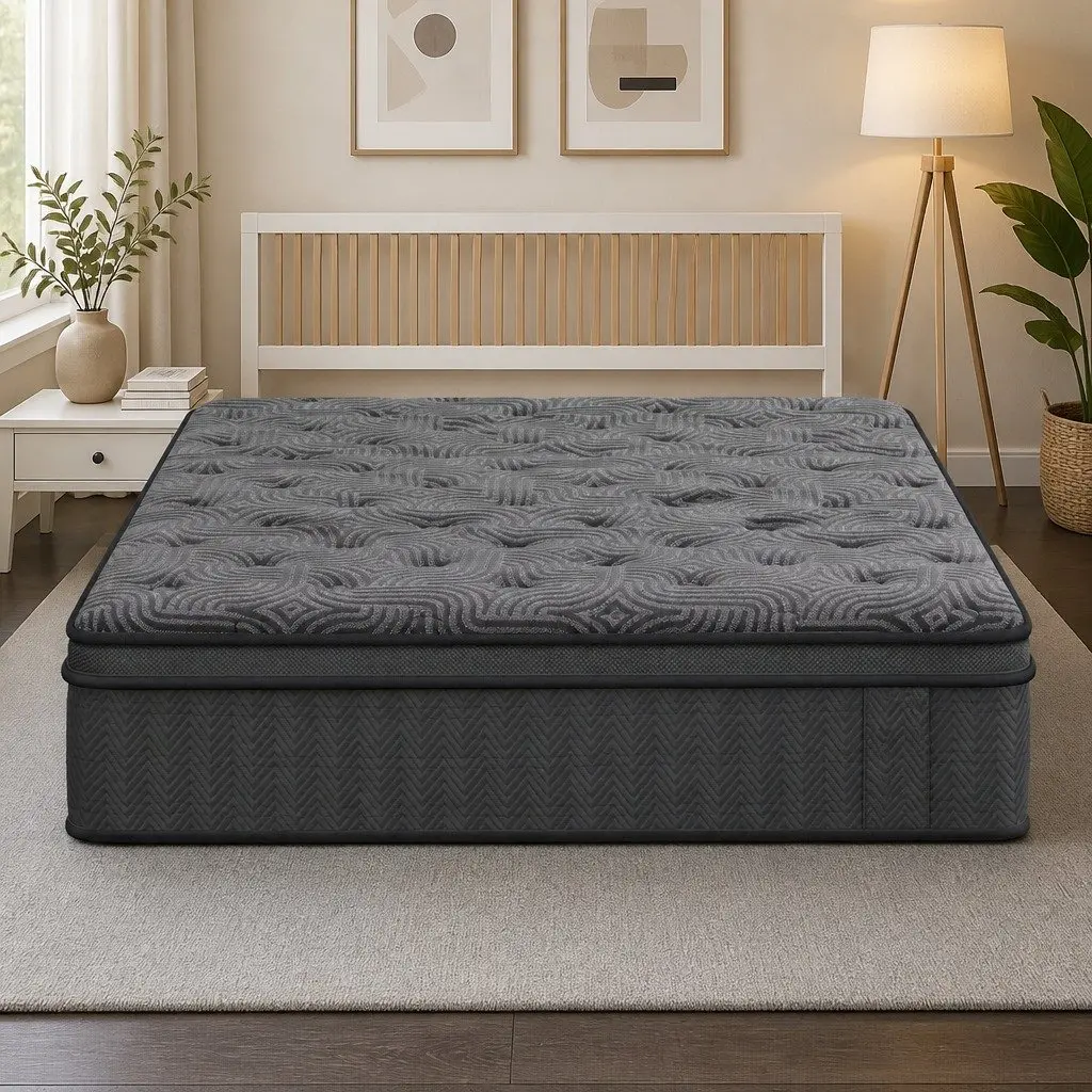 34cm Thick Queen Mattress with Ergonomic Support