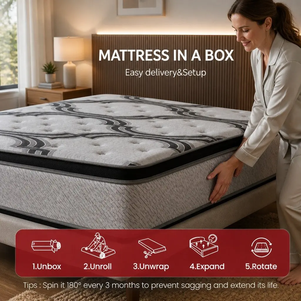 34cm King Single Mattress