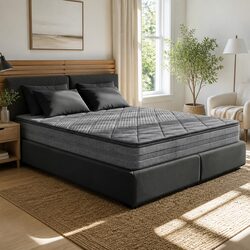 Double Mattress with Pillow Top for Sound Sleep