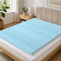 Simplify Sleep with Our 11-Zone Memory Foam Topper
