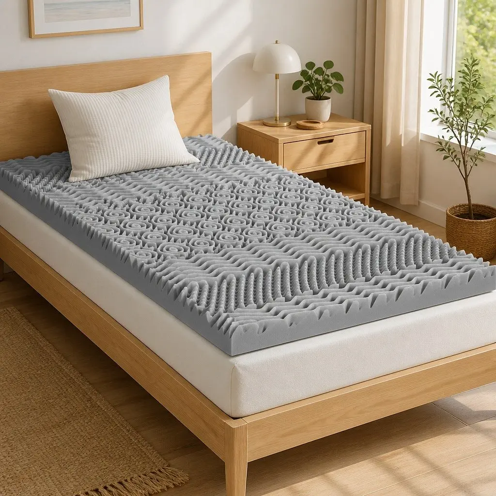 8cm Memory Foam Mattress Topper with Graphite Infusion