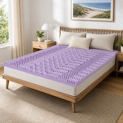 Compact 8cm Memory Foam Topper for Queen Beds