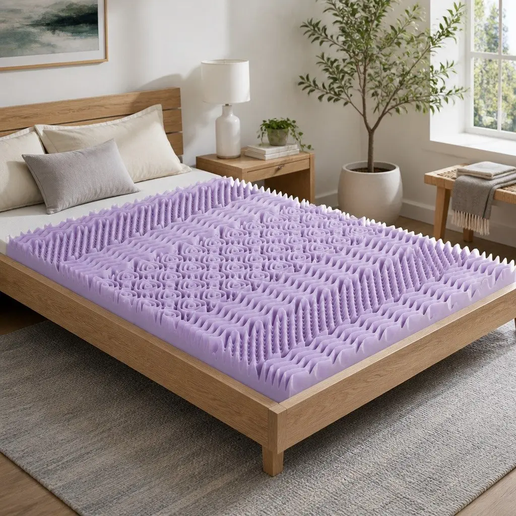 Lavender Memory Foam Topper