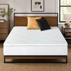 10cm Memory Foam Topper – Cool Gel and Bamboo for Comfort
