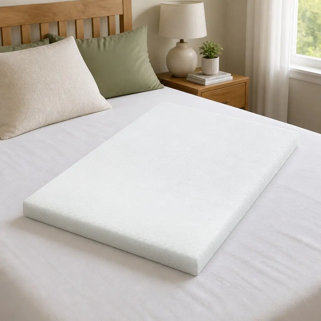 Memory Foam Mattress Topper Blue King Single 5cm Cool Gel Pressure Relief