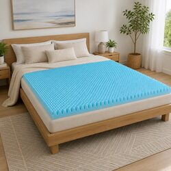 Compact and Comfortable 8cm Mattress Topper
